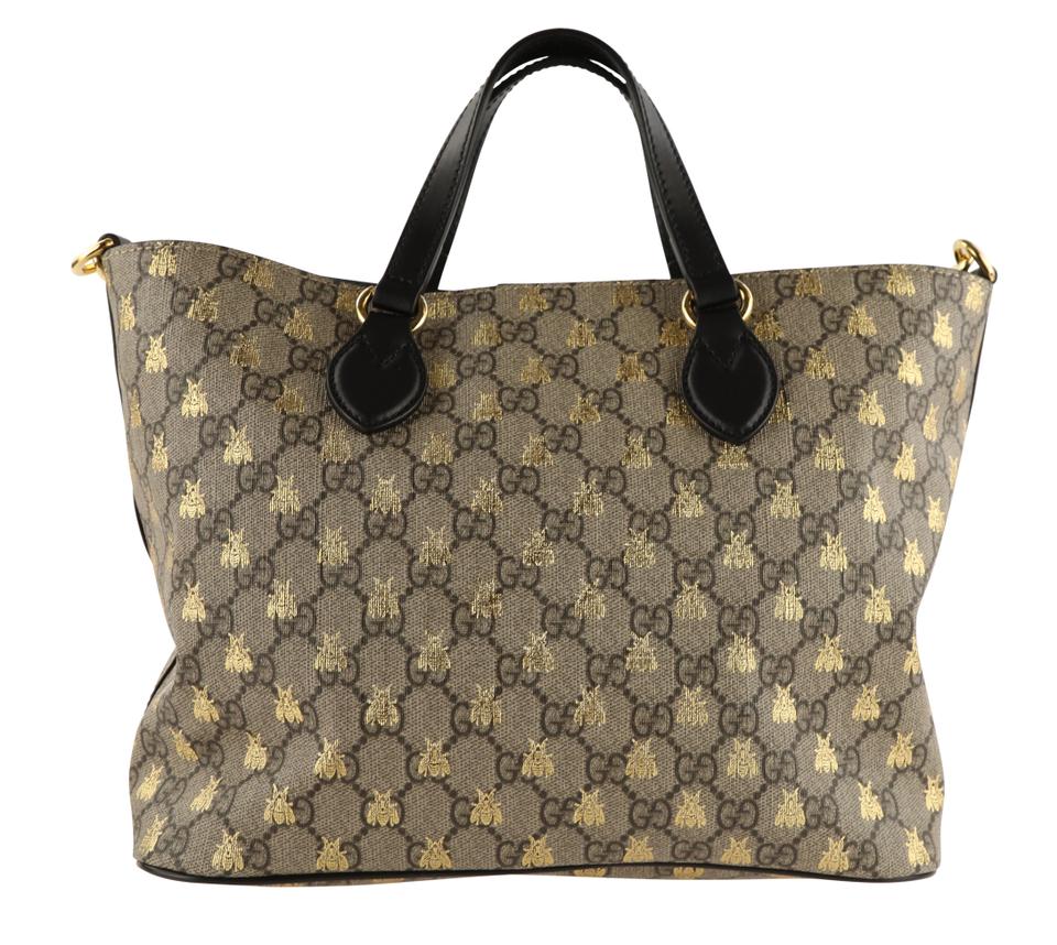 Gucci GG Supreme Canvas Tote Style 1