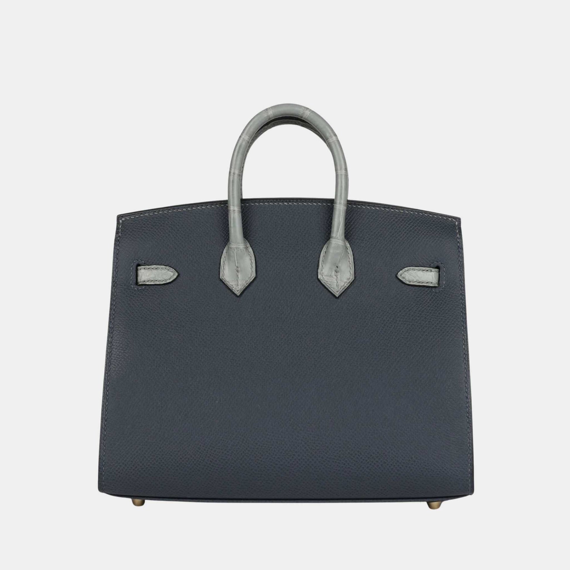 Birkin 20 Faubourg Rainy Days Gris Misty PBHW