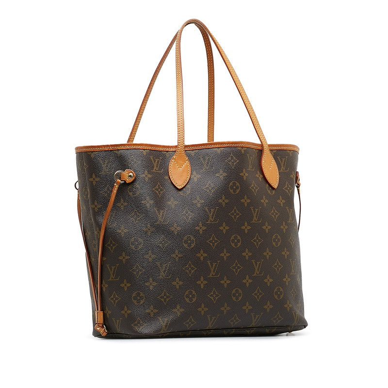 Louis Vuitton Monogram Neverfull MM Shoulder Bag Tote Bag
