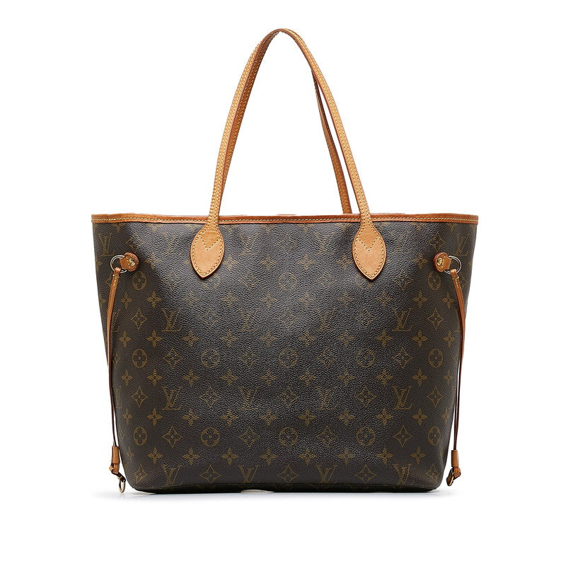 Louis Vuitton Monogram Neverfull MM Shoulder Bag Tote Bag