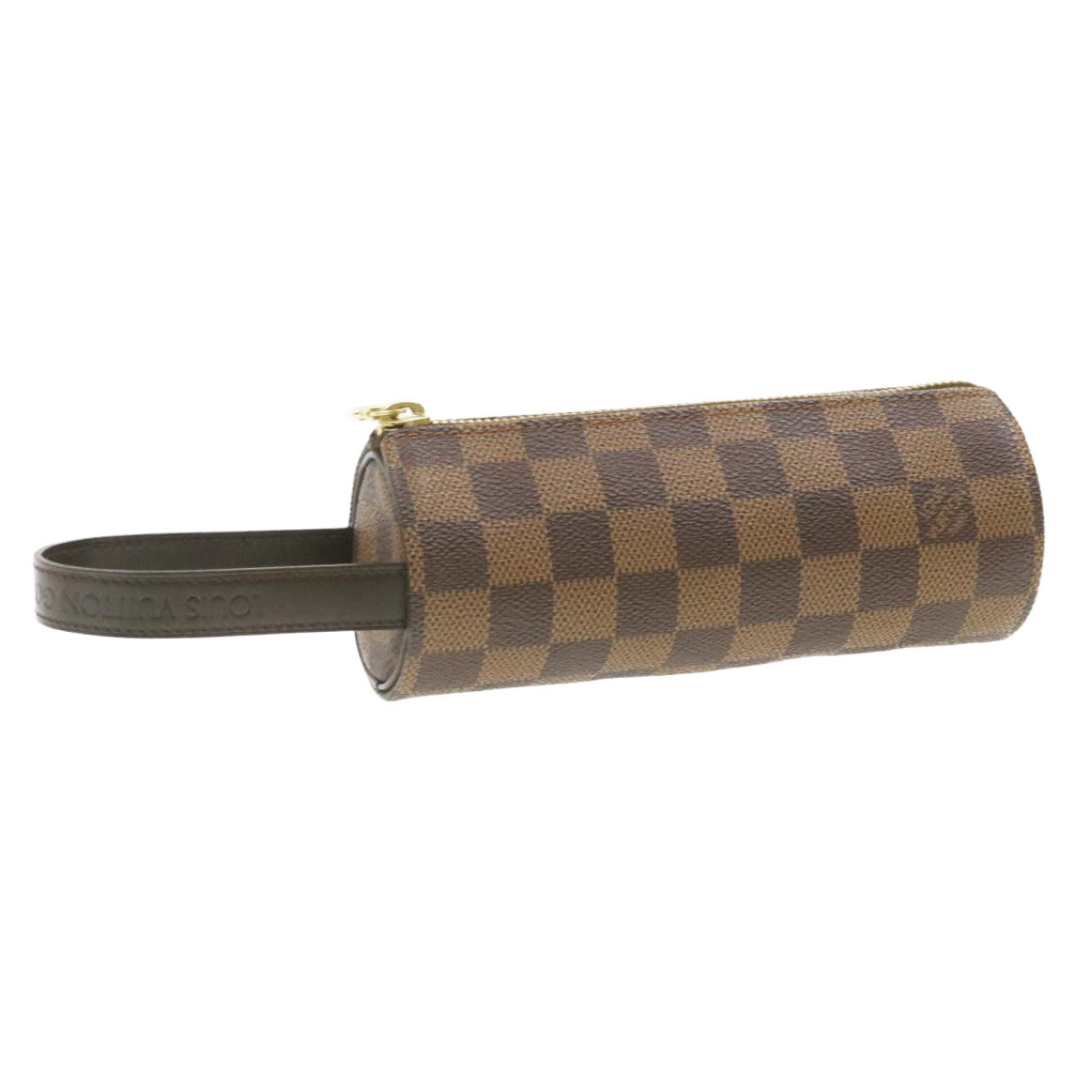 LOUIS VUITTON Damier Ebene Golf Cup 1998 Pouch LV Auth am199b Clutch