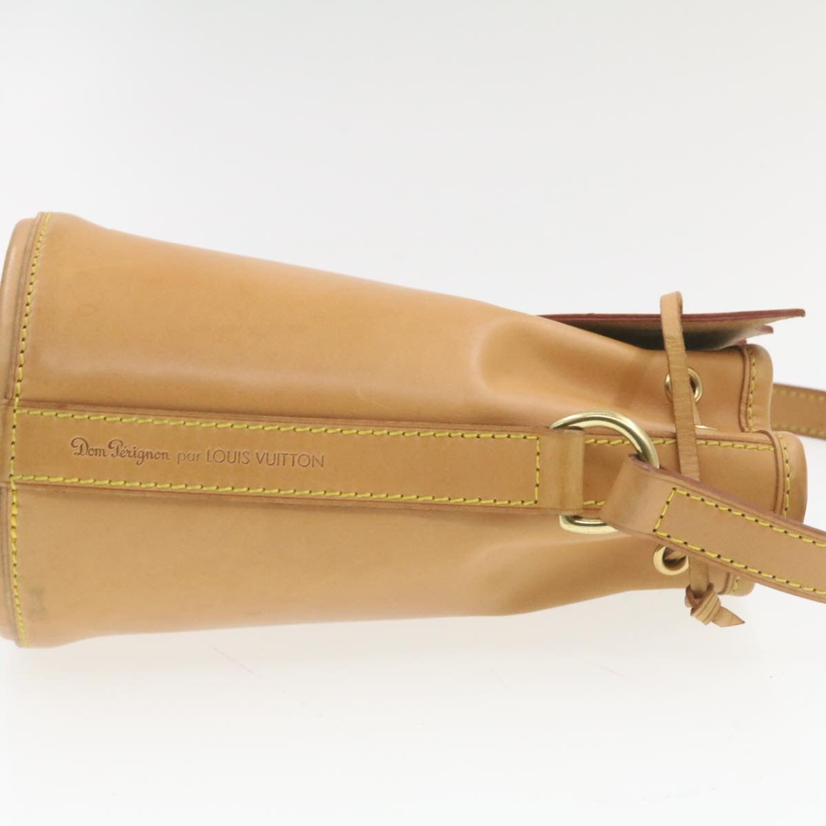 LOUIS VUITTON Nomad Dom Prignon Champagne Case Hand Bag Beige LV am279bA