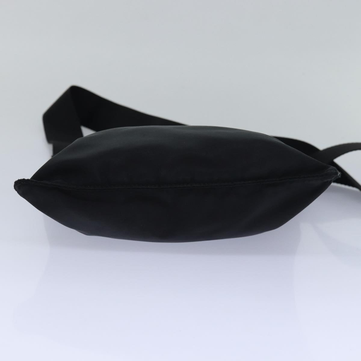 PRADA Shoulder Bag Nylon Black Auth