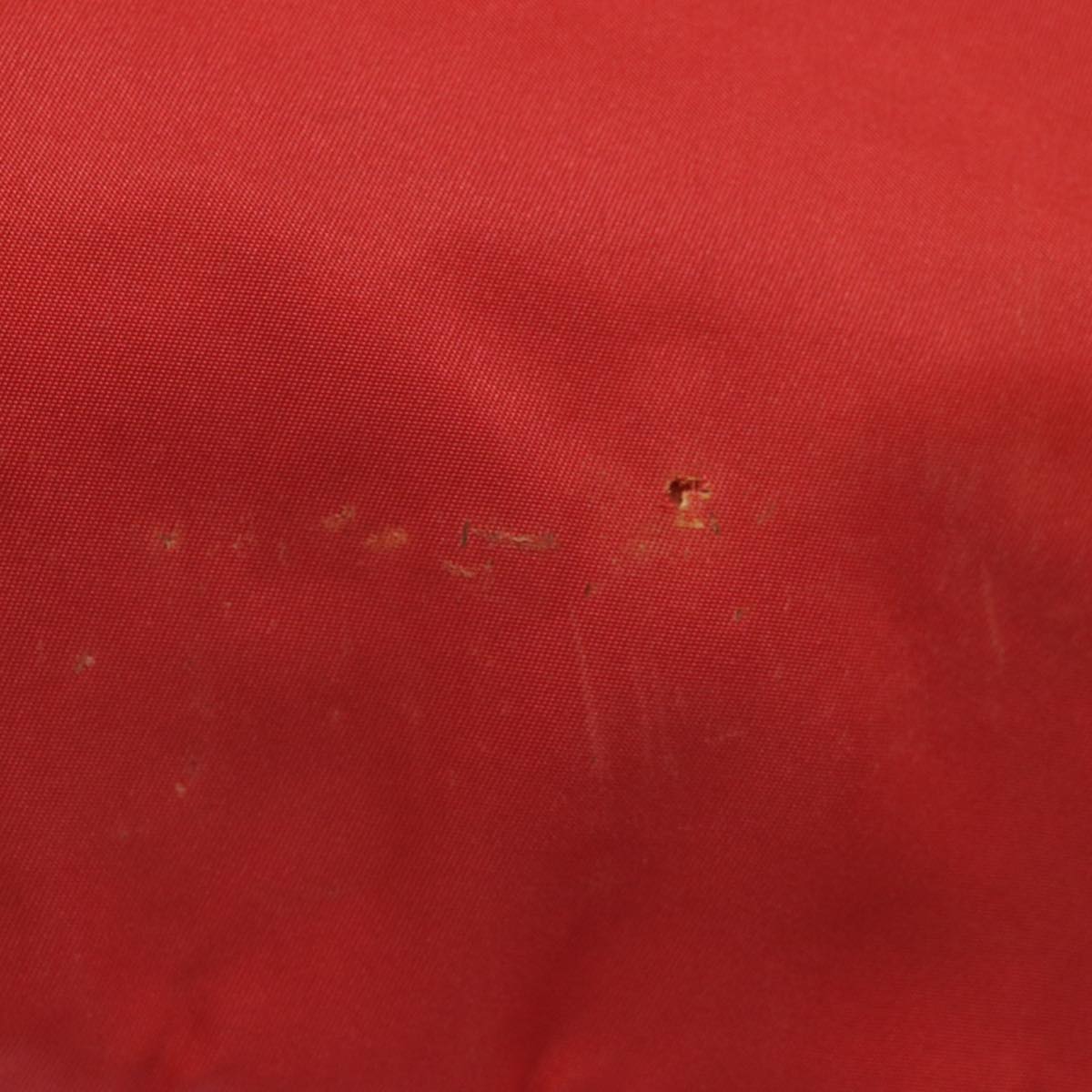 PRADA Hand Bag Nylon Red Auth