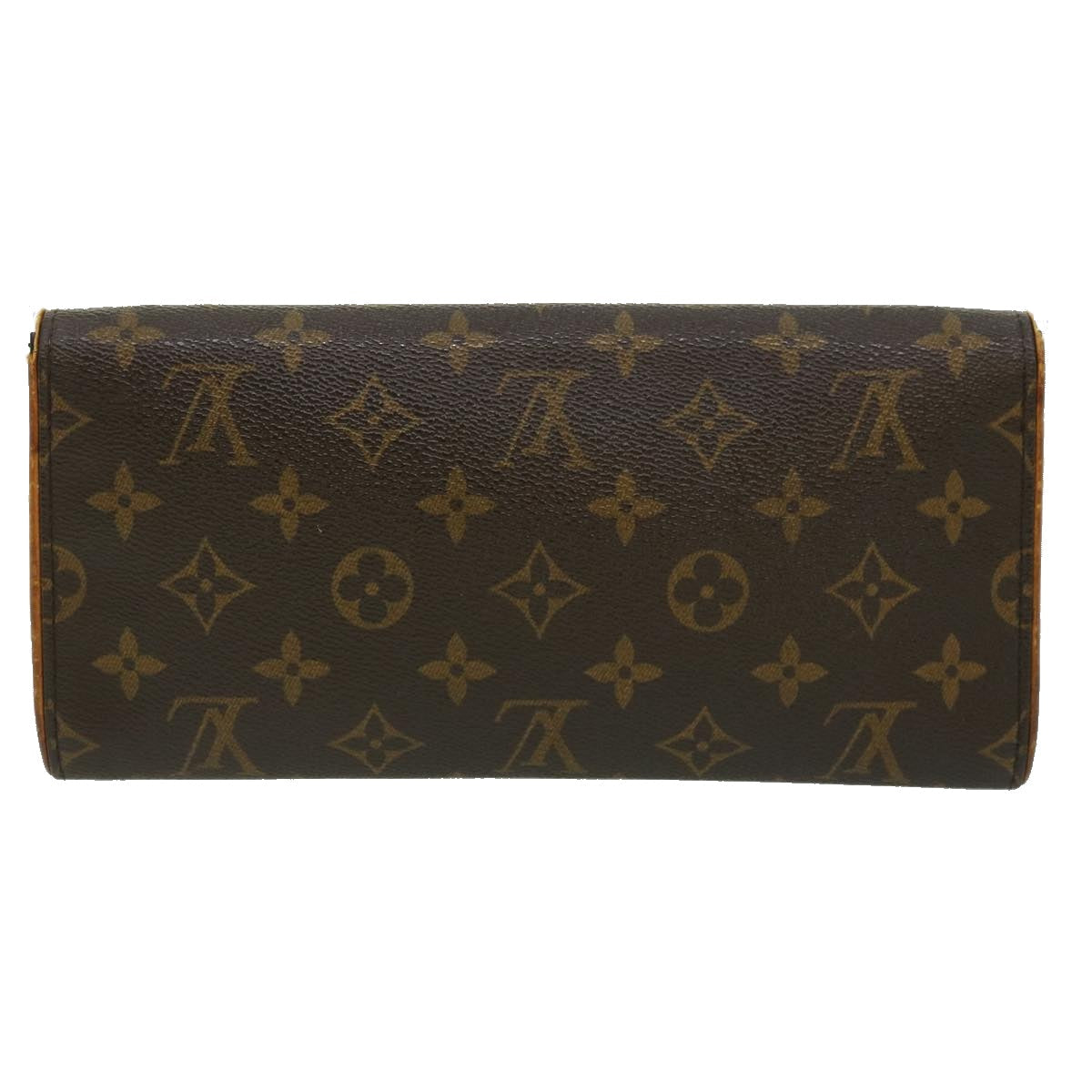 LOUIS VUITTON Monogram Pochette Twin GM Shoulder Bag LV Auth bs1560