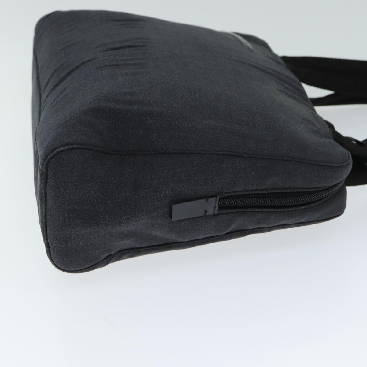 PRADA Sports Hand Bag Nylon Gray Auth