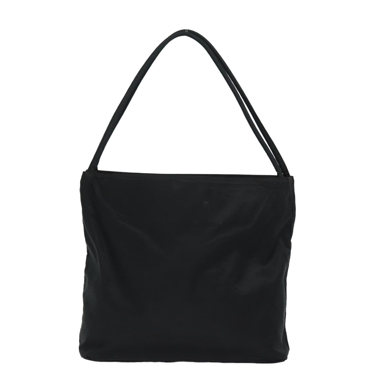 PRADA Shoulder Bag Nylon Black Auth