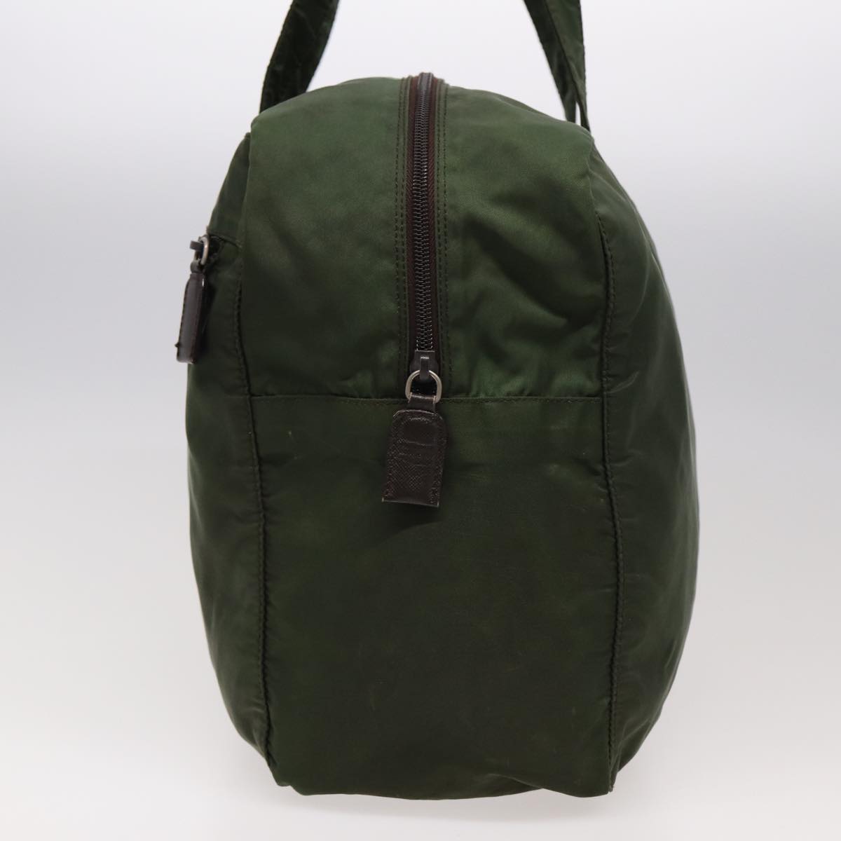 PRADA Tote Bag Nylon Khaki Auth