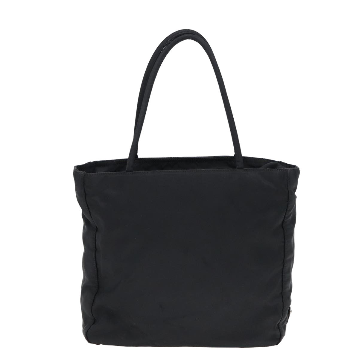 PRADA Hand Bag Nylon Black Auth