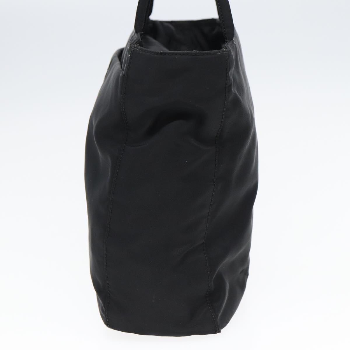 PRADA Hand Bag Nylon Black Auth