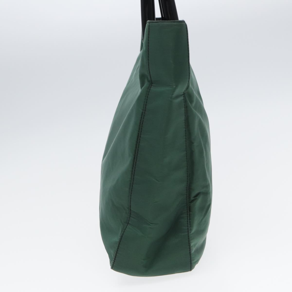 PRADA Hand Bag Nylon Khaki Auth