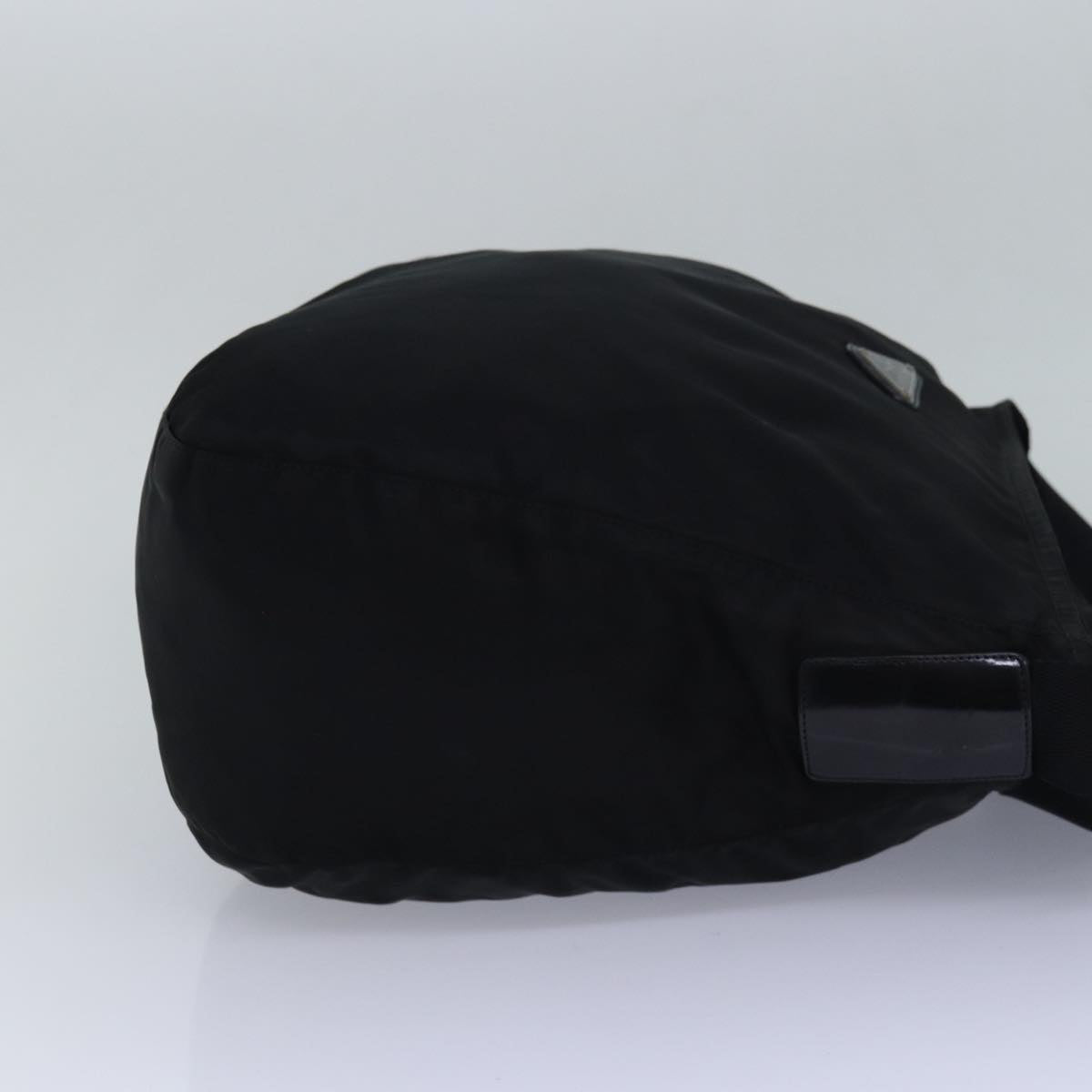 PRADA Shoulder Bag Nylon Black Auth