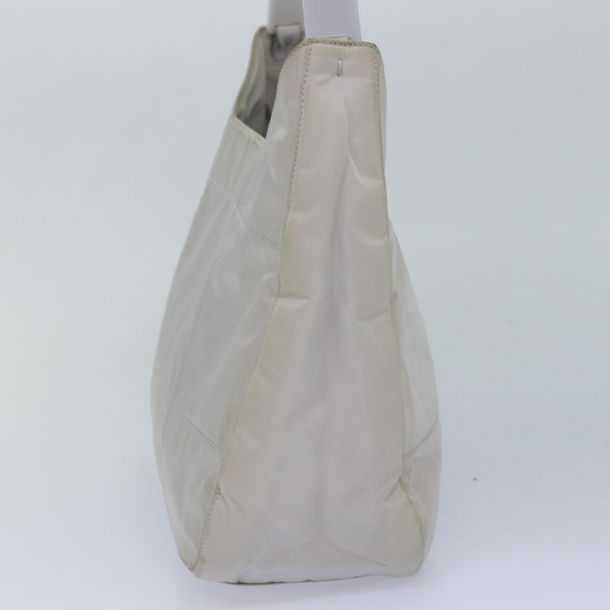 PRADA Shoulder Bag Nylon Gray Auth