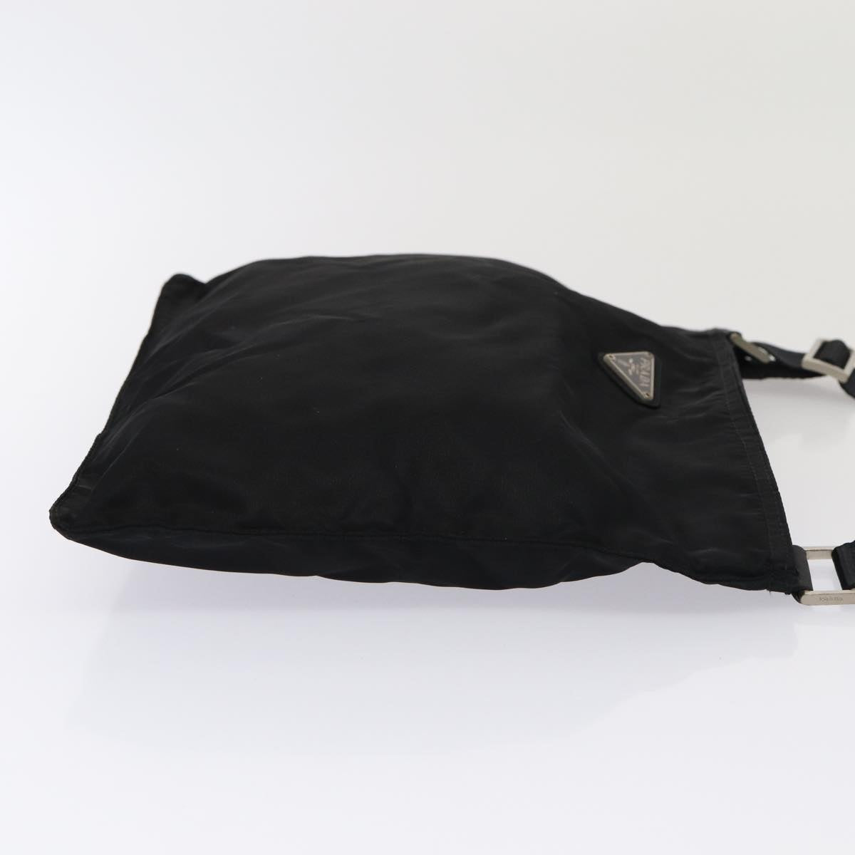 PRADA Shoulder Bag Nylon Black Auth