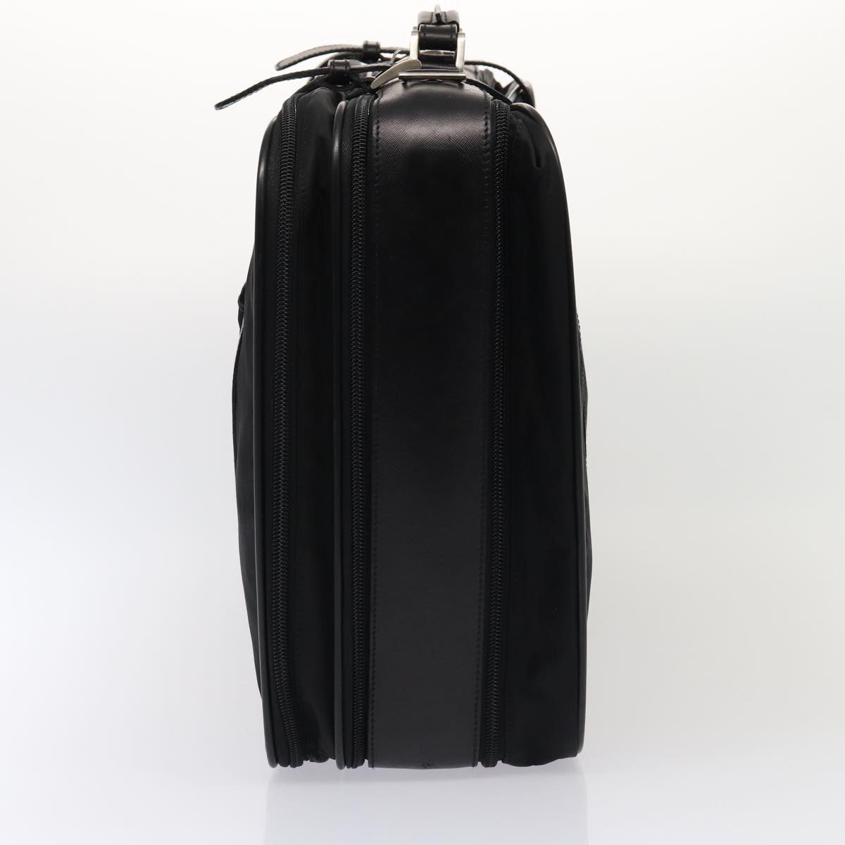 PRADA Boston Bag Nylon 2way Black Auth