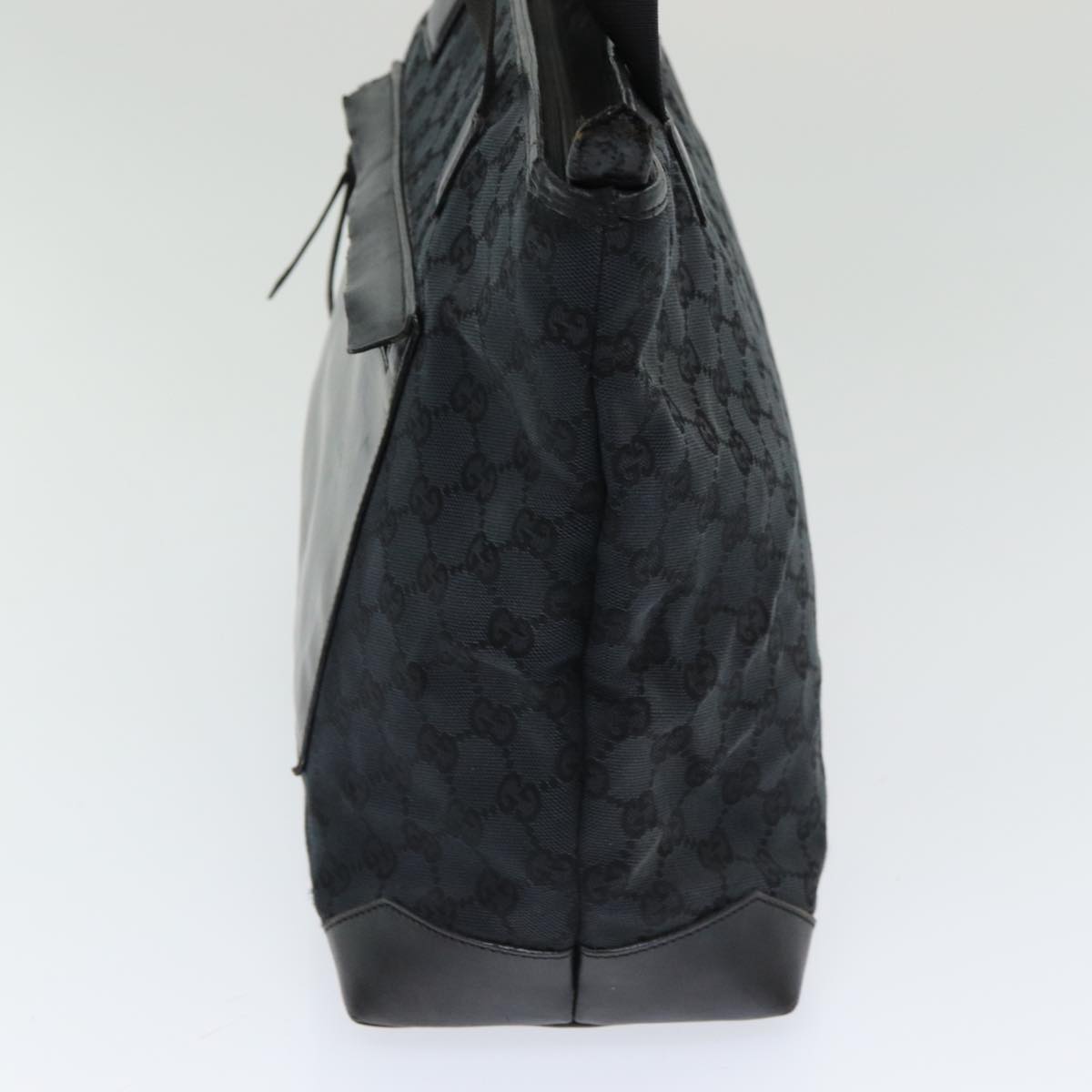 Gucci Leather Canvas Tote