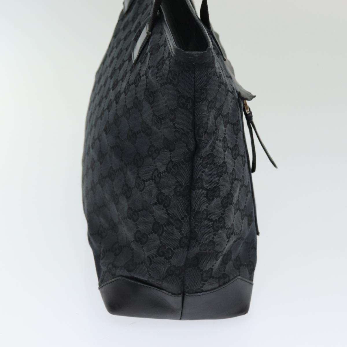 Gucci Leather Canvas Tote