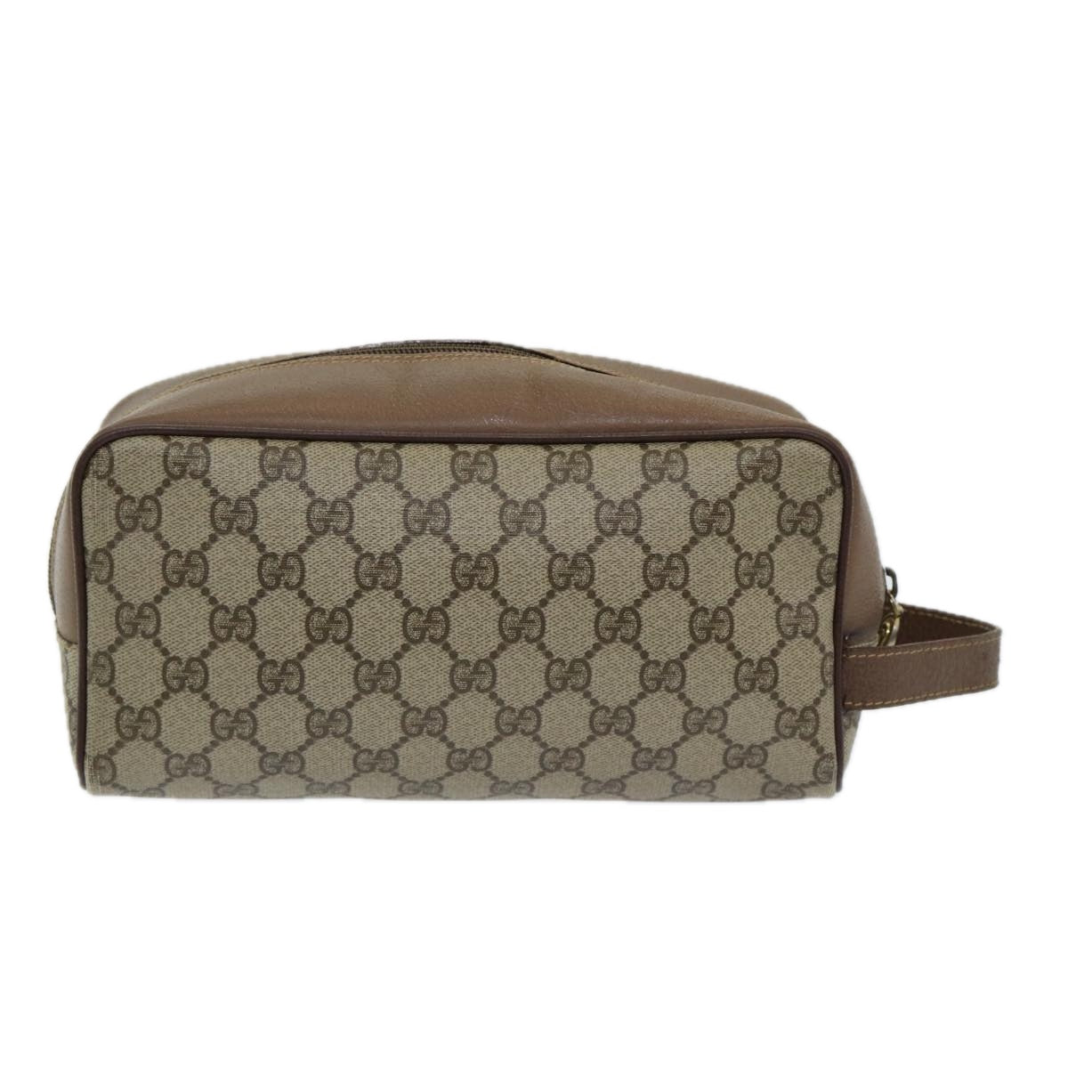 Gucci Leather Canvas Clutch