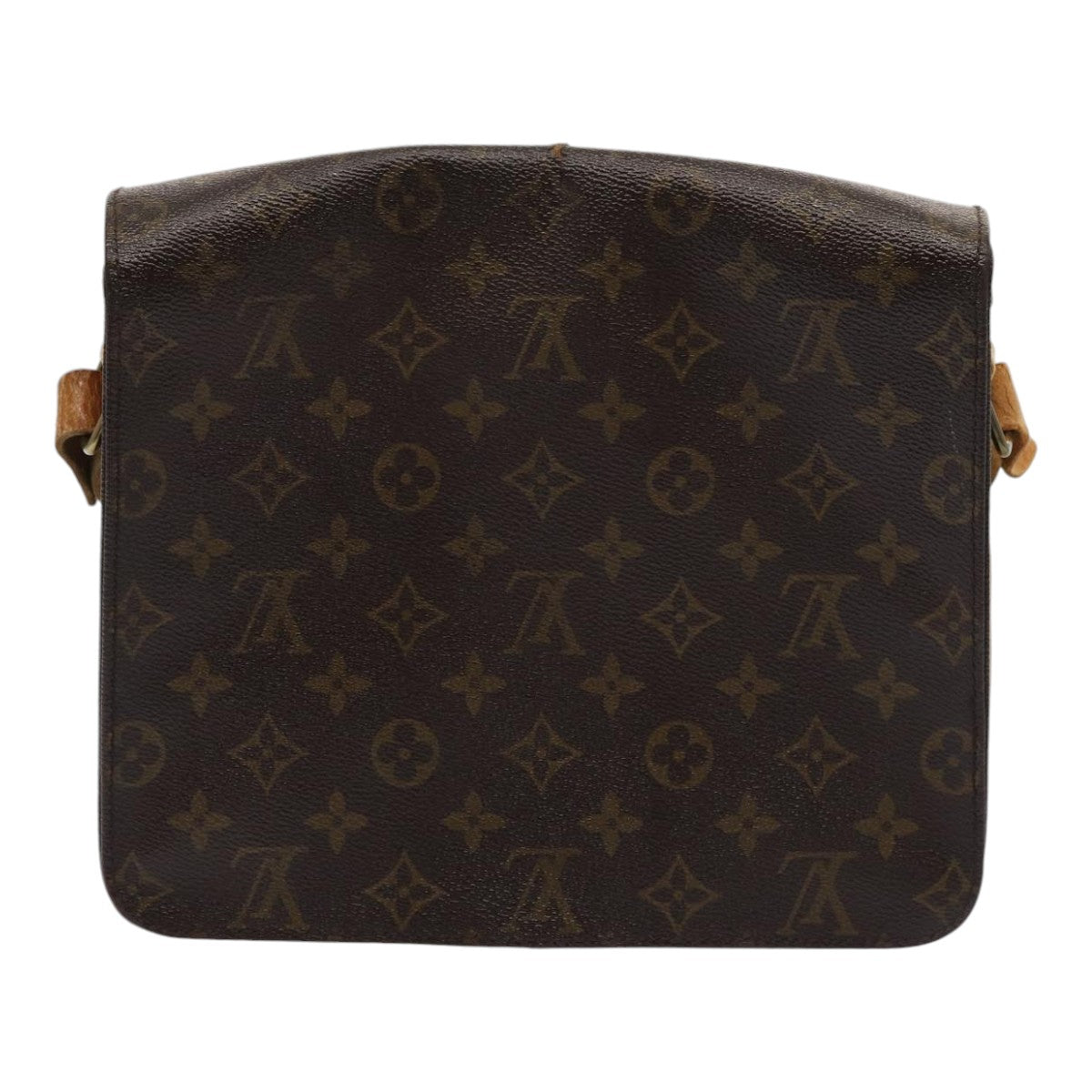 LOUIS VUITTON Monogram Cartouchiere GM Shoulder Bag LV Auth bs17000