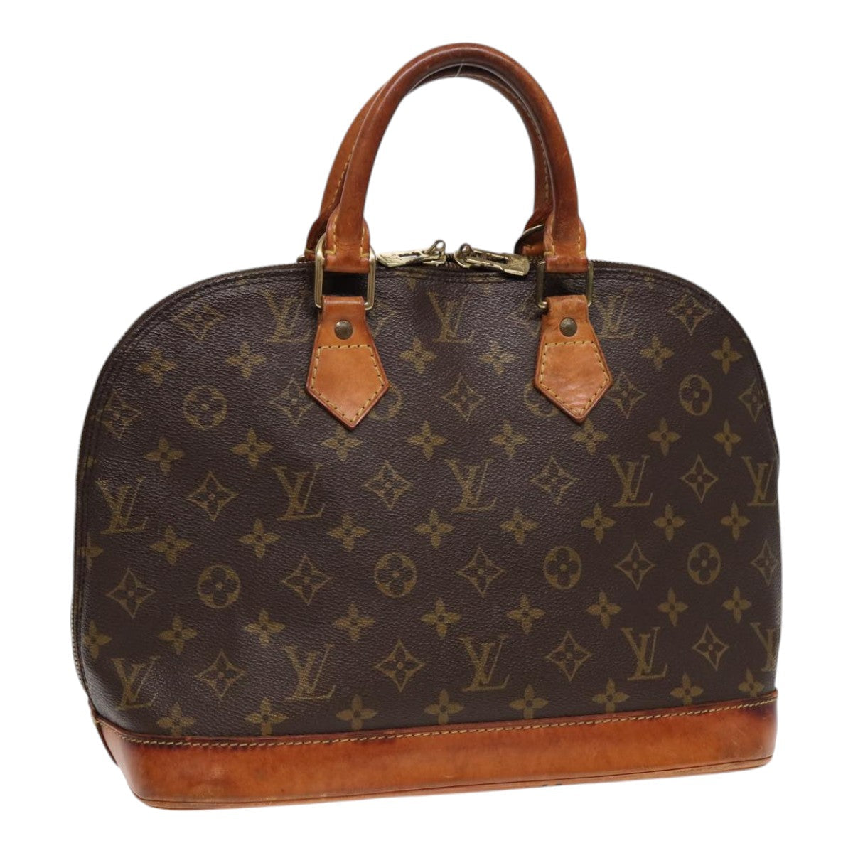 LOUIS VUITTON Monogram Alma Hand Bag LV Auth bs17204