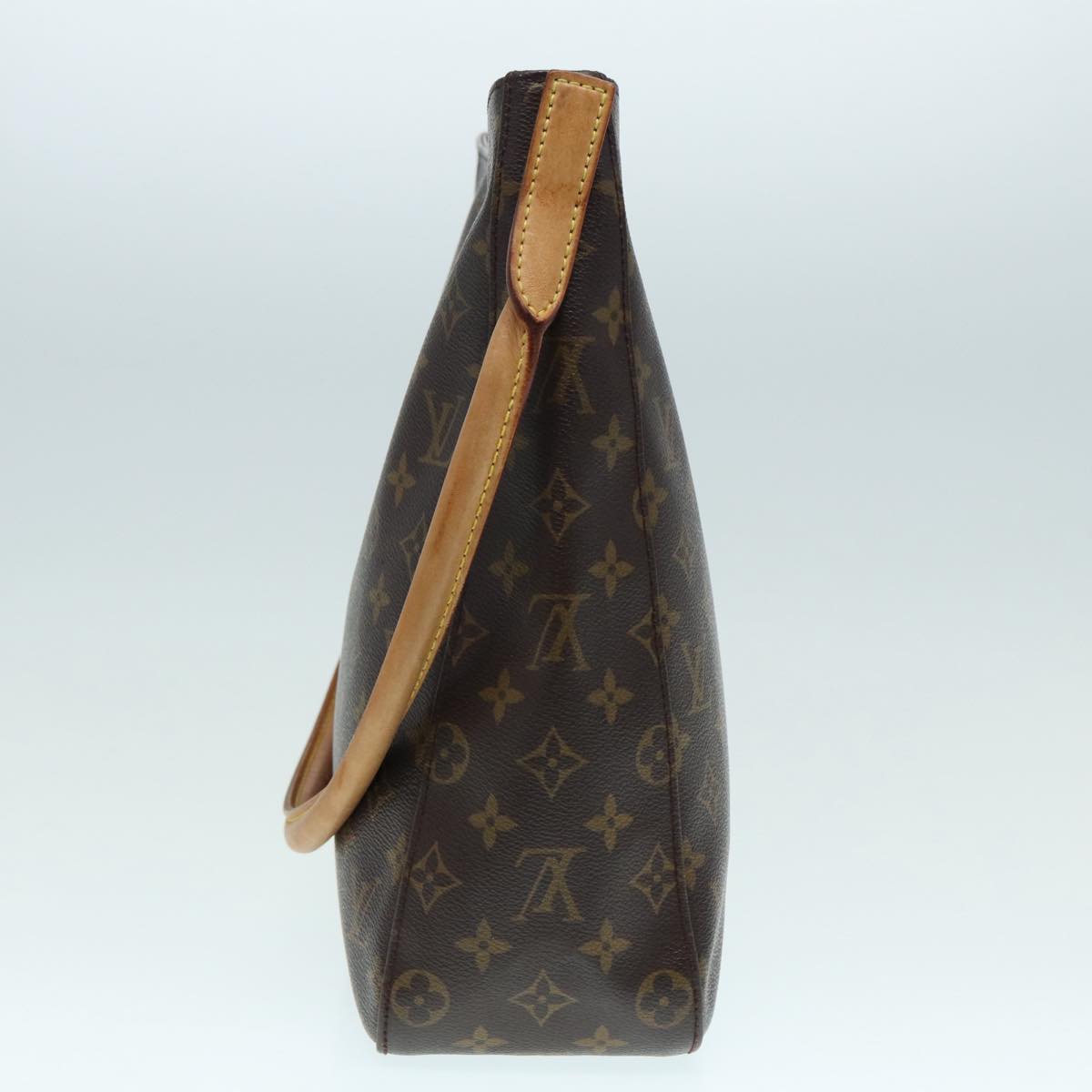 LOUIS VUITTON Monogram Looping GM Shoulder Bag LV Auth bs17280