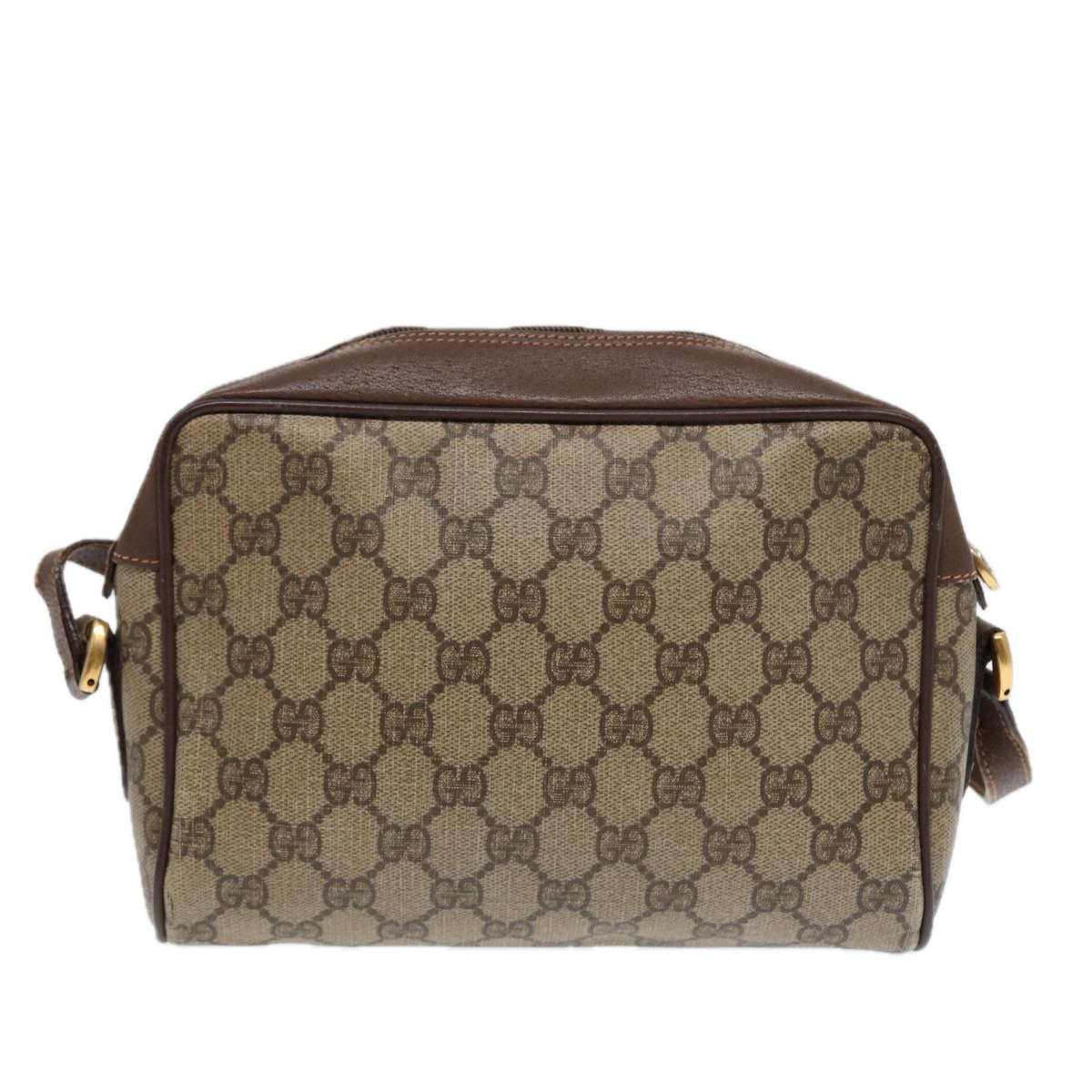 Gucci Leather Canvas Shoulder Bag