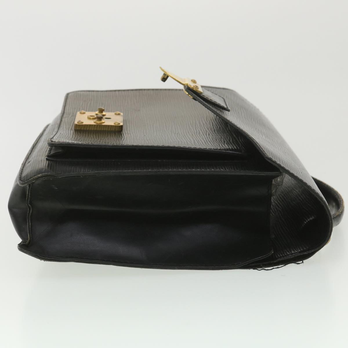 LOUIS VUITTON Epi Monceau Hand Bag 2way Black M52122 LV bs4252