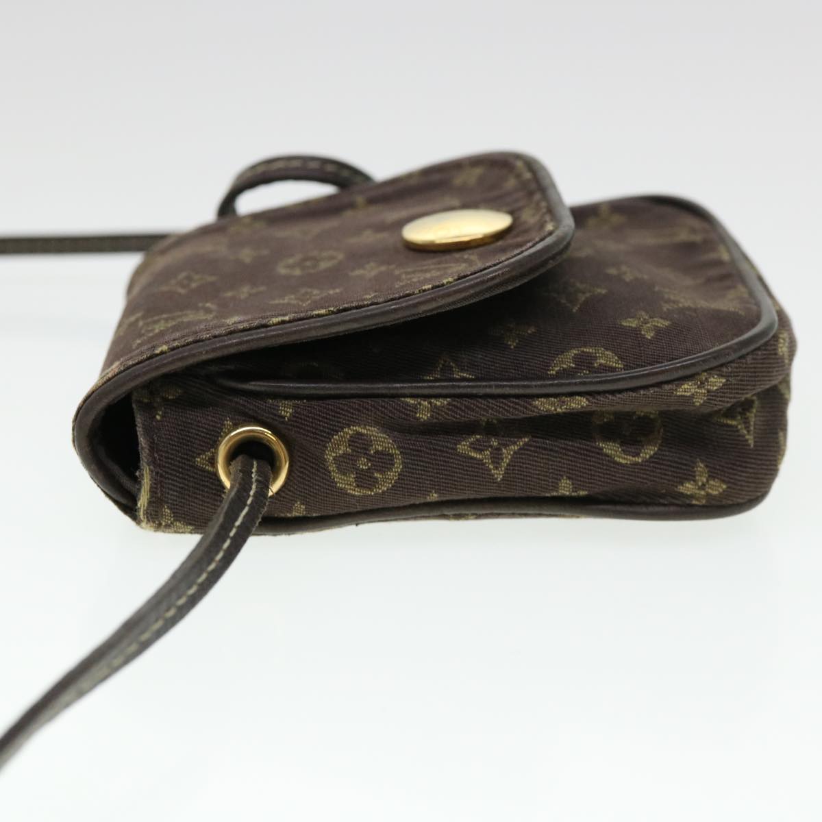 LOUIS VUITTON Monogram Mini Pochette Cancun Pouch Brown LV Auth bs4436 Clutch