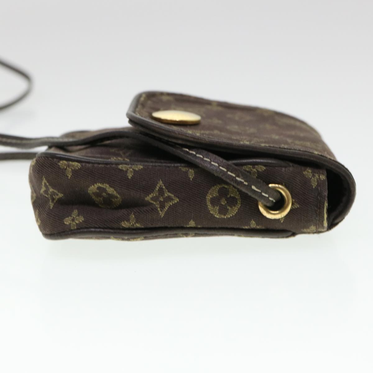 LOUIS VUITTON Monogram Mini Pochette Cancun Pouch Brown LV Auth bs4436 Clutch