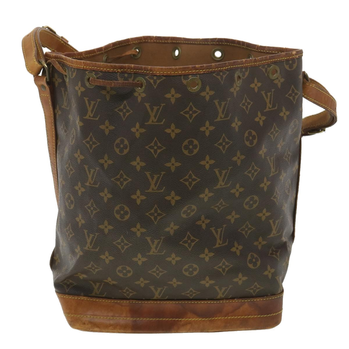 LOUIS VUITTON Monogram Noe Shoulder Bag LV Auth bs4470