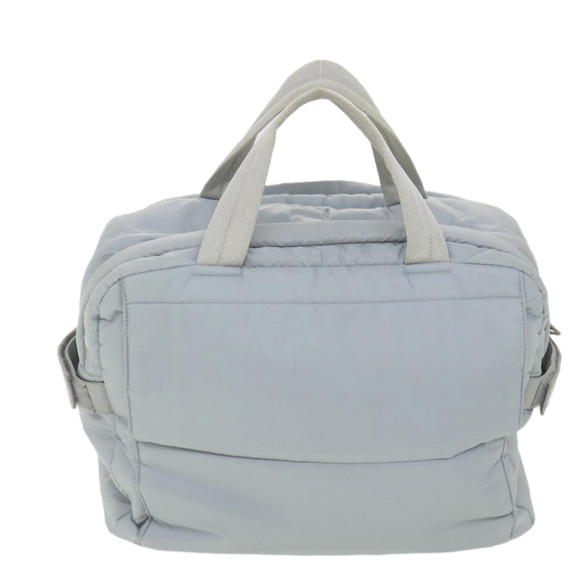 Prada Hand Bag Nylon Light Blue
