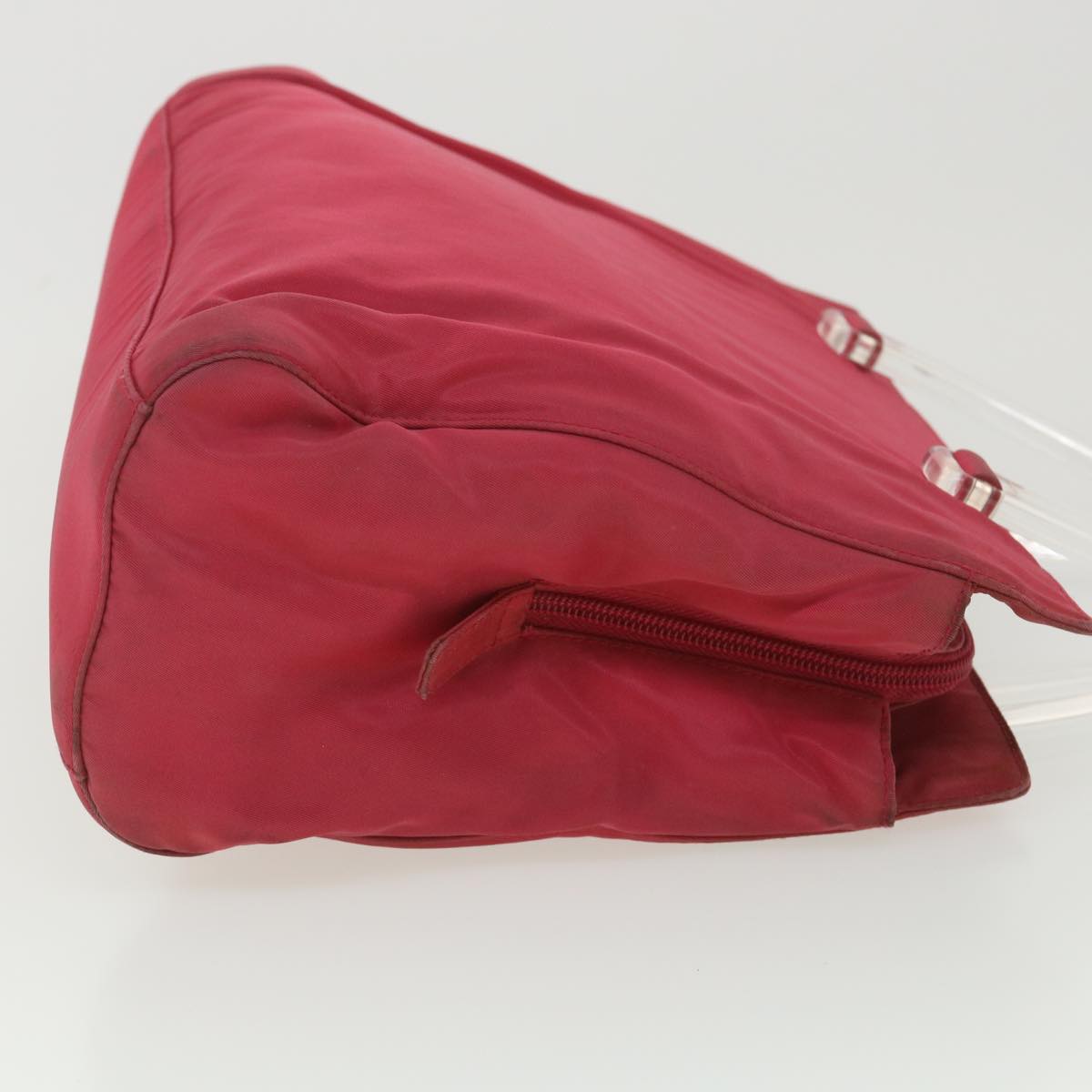 Prada Hand Bag Nylon Pink