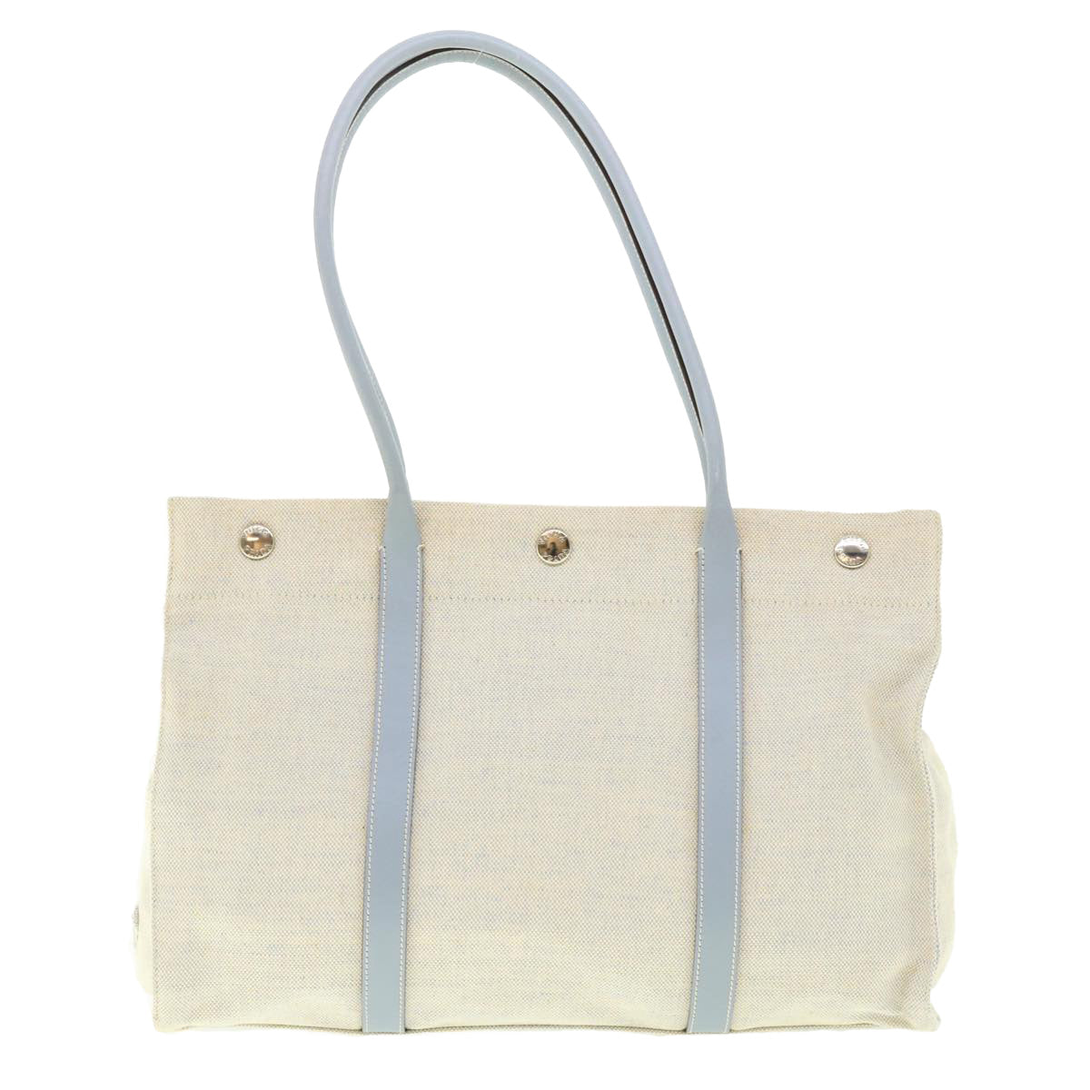 Prada Shoulder Bag Canvas Beige