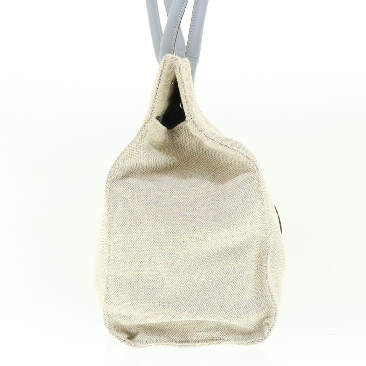 Prada Shoulder Bag Canvas Beige
