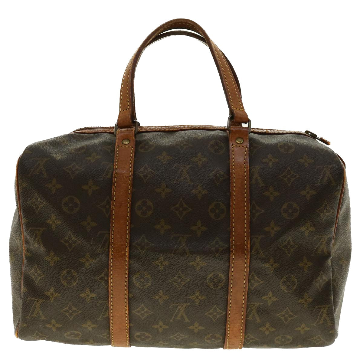 LOUIS VUITTON Monogram Sac Souple 35 Boston Bag M41626 LV bs4831