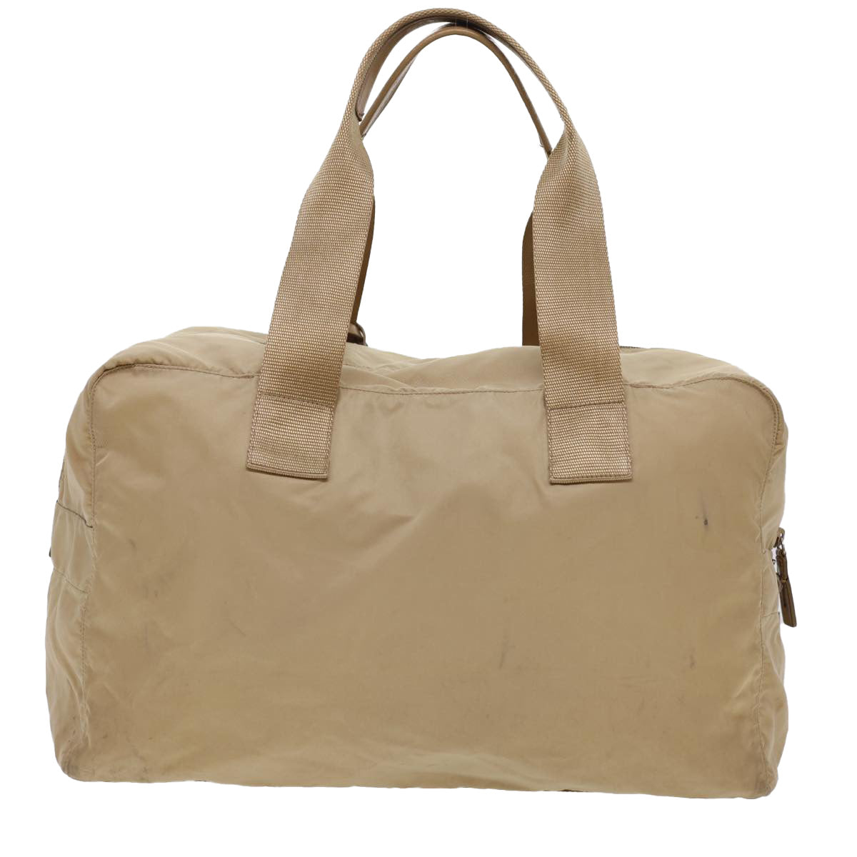 Prada Boston Bag Nylon Beige