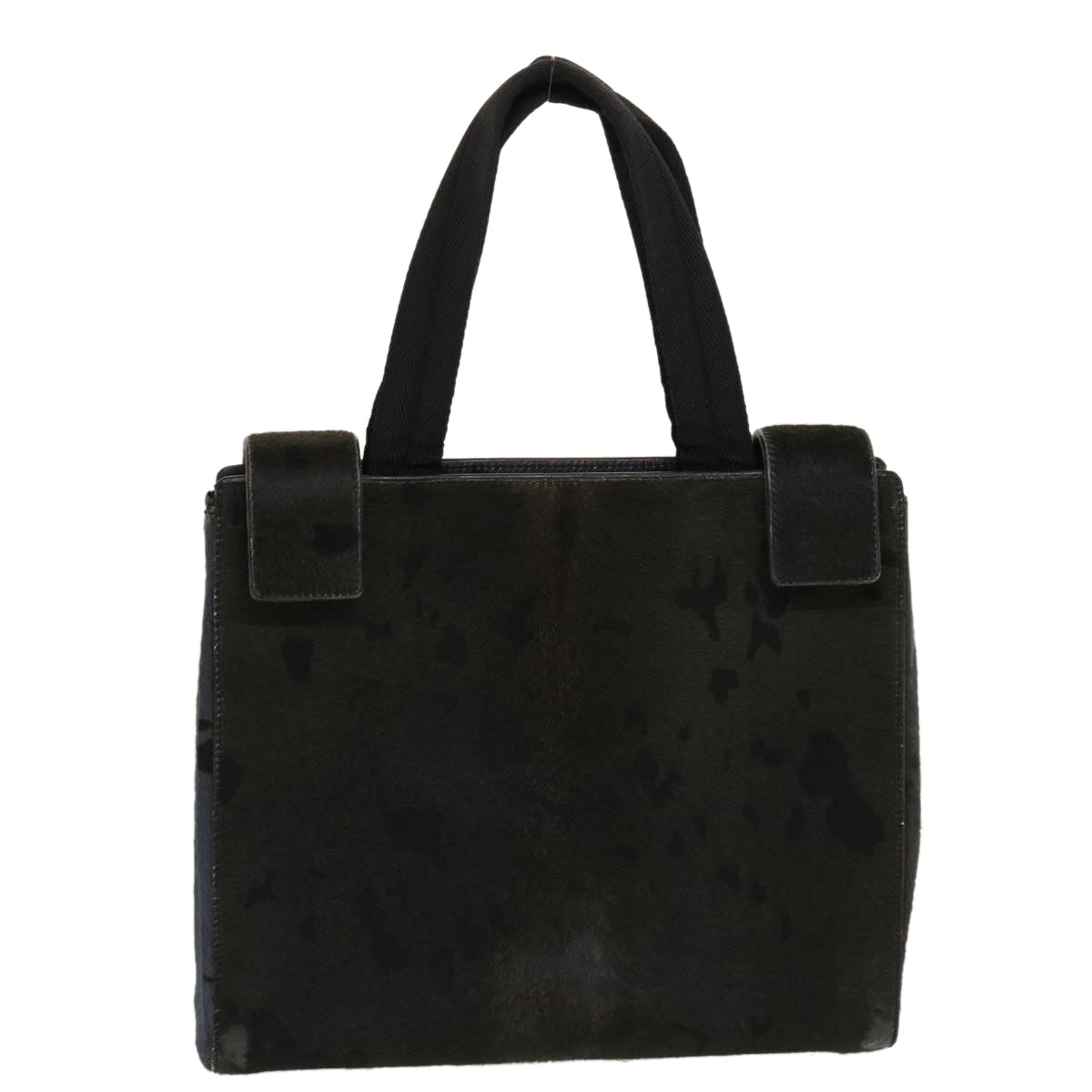 Prada Hand Bag Harako leather Black