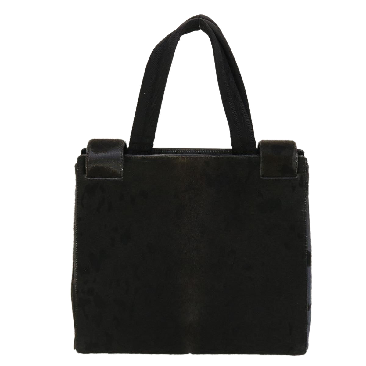 Prada Hand Bag Harako leather Black