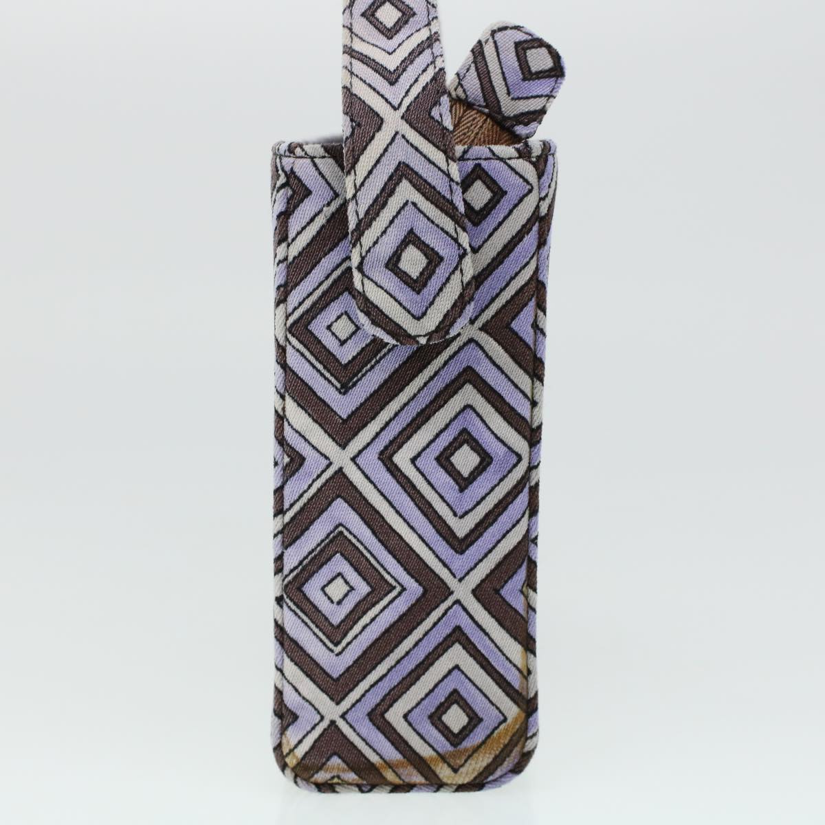 Prada Shoulder Bag Canvas Purple