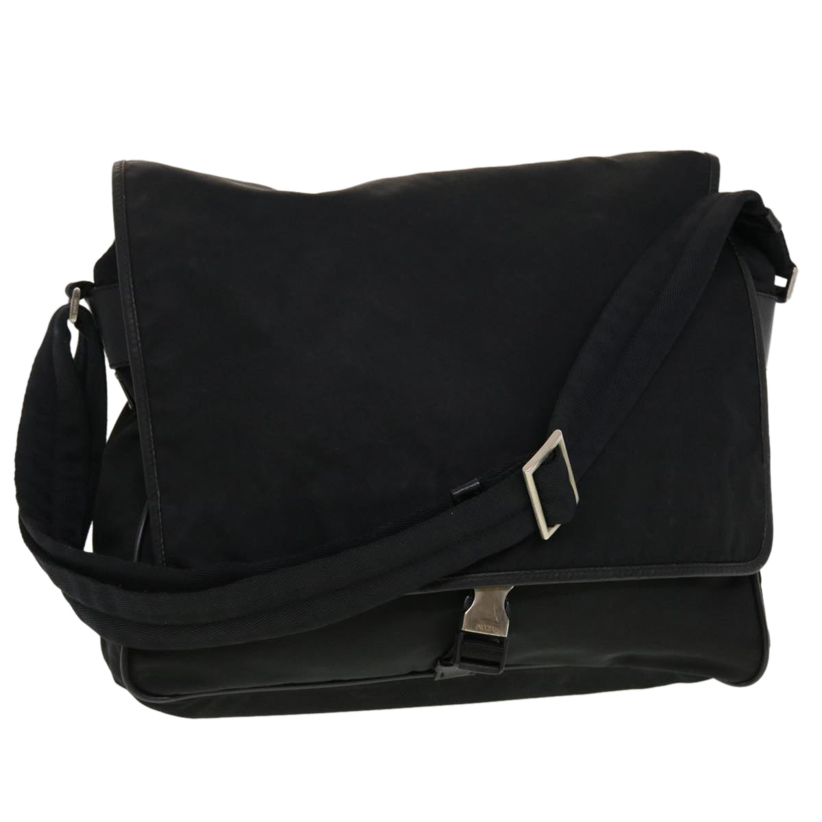Prada Shoulder Bag Nylon Black