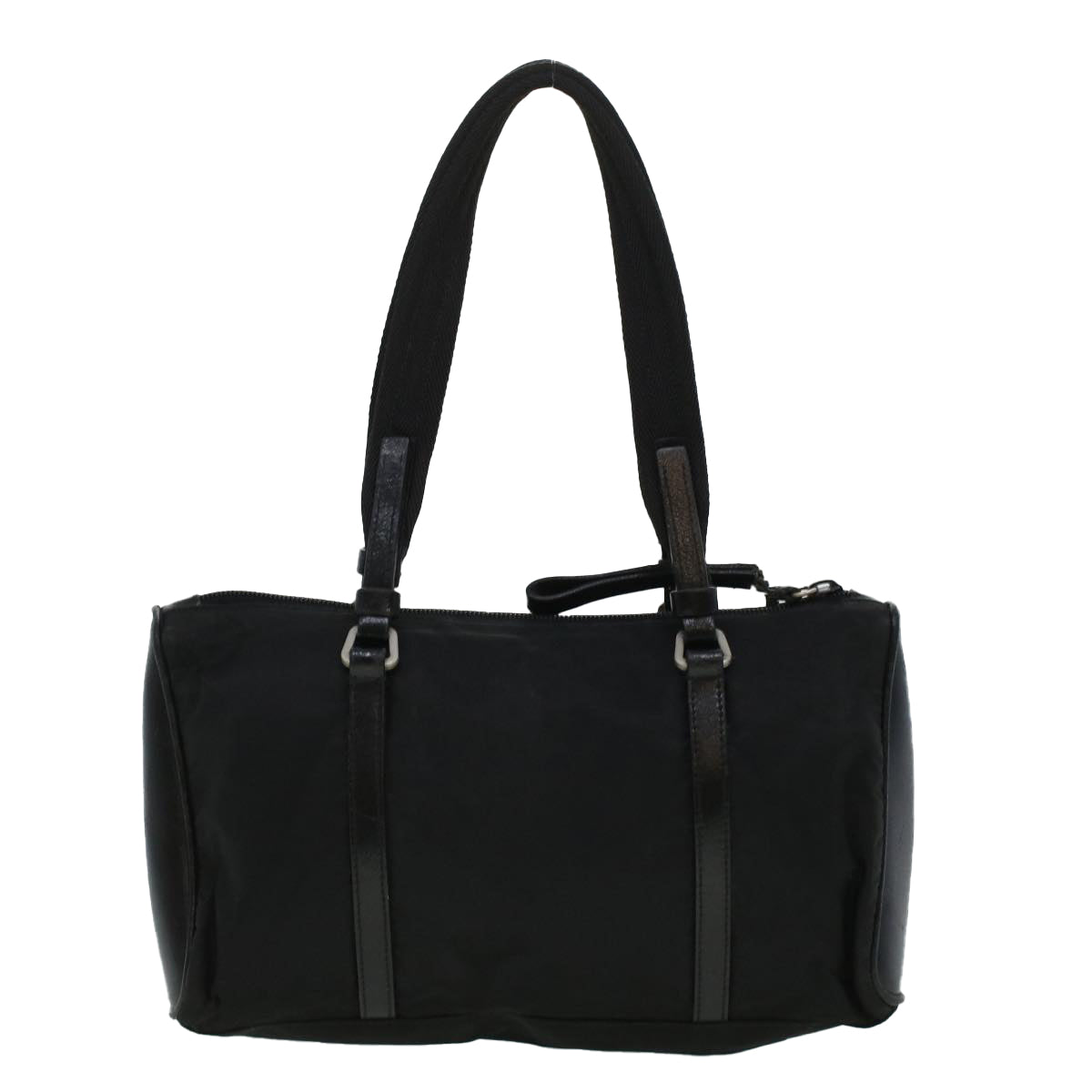 Prada Hand Bag Nylon Black