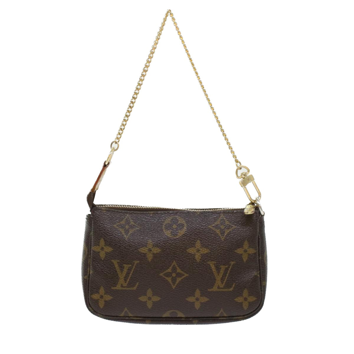 LOUIS VUITTON Monogram T&B Mini Pochette Accessoires Pouch LV Auth bs6287 Clutch