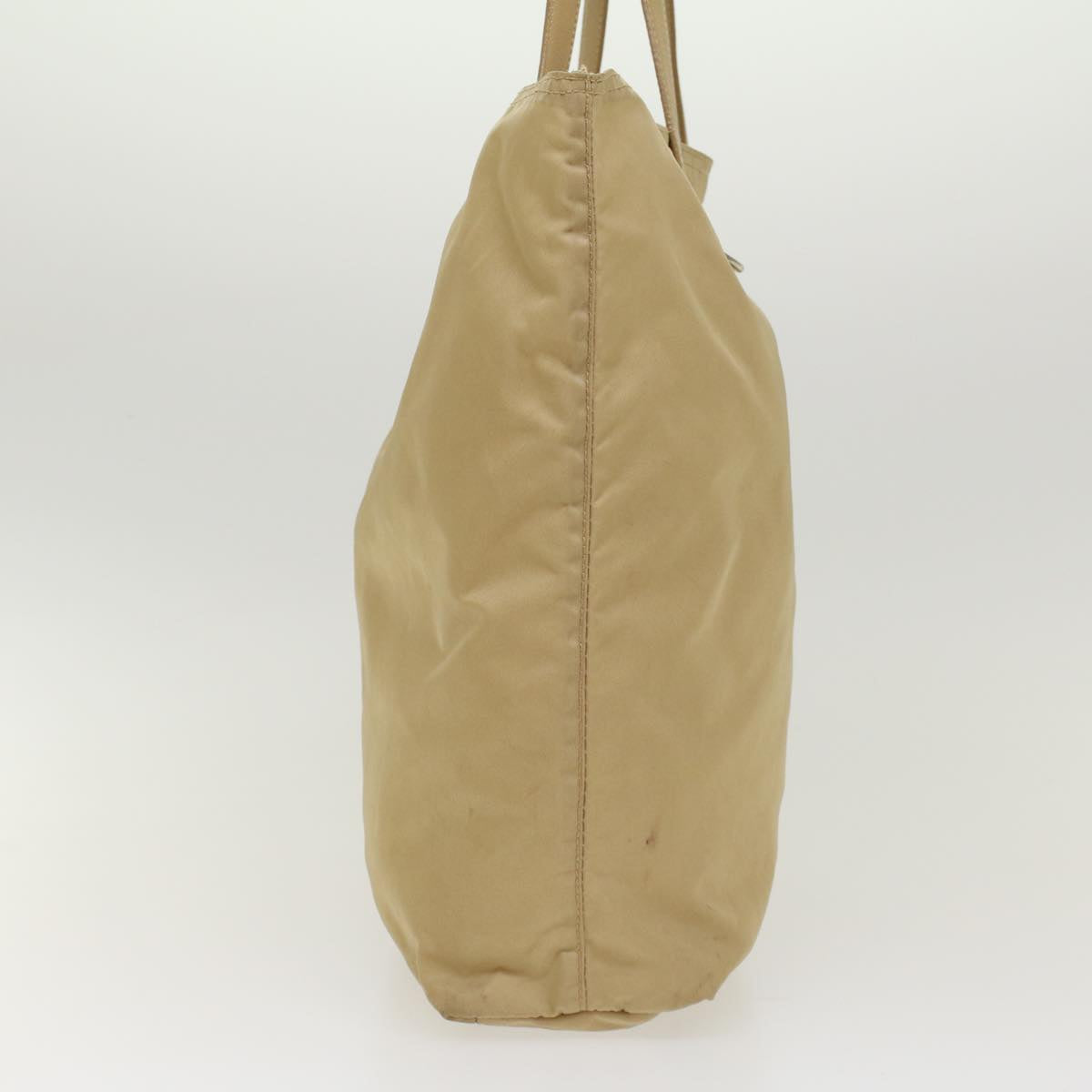 Prada Tote Bag Nylon Beige
