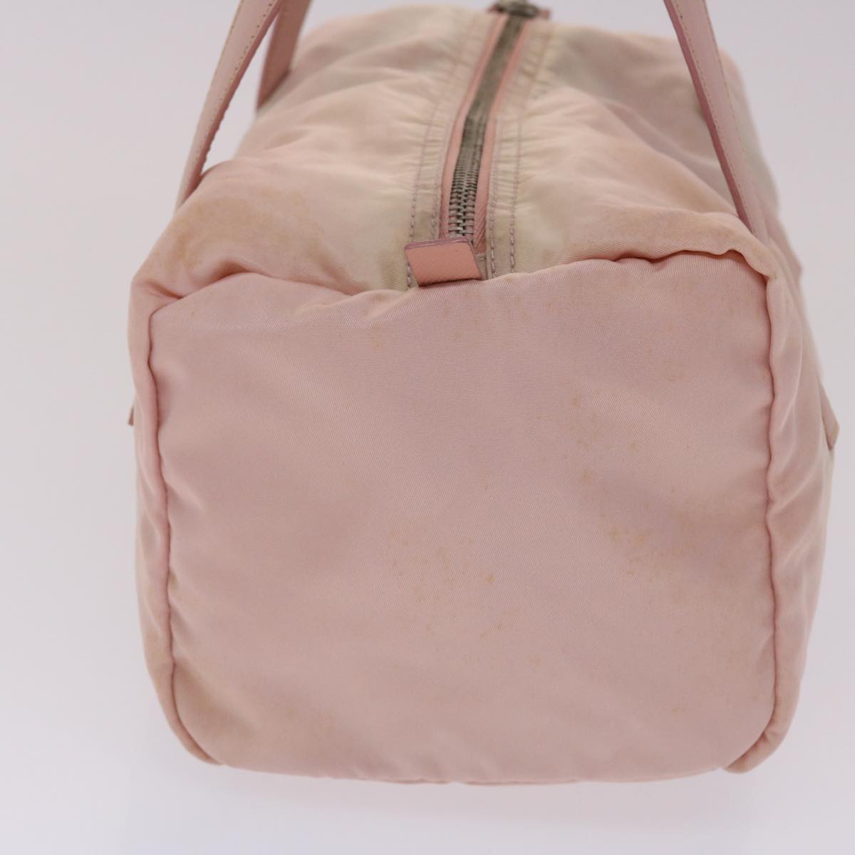 Prada Hand Bag Nylon Pink