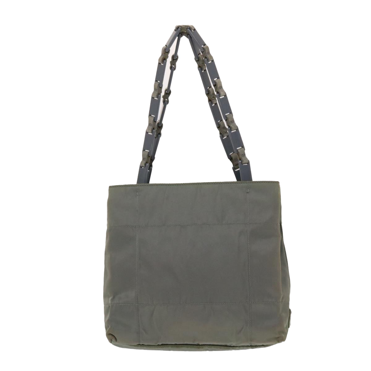 Prada Shoulder Bag Nylon Gray