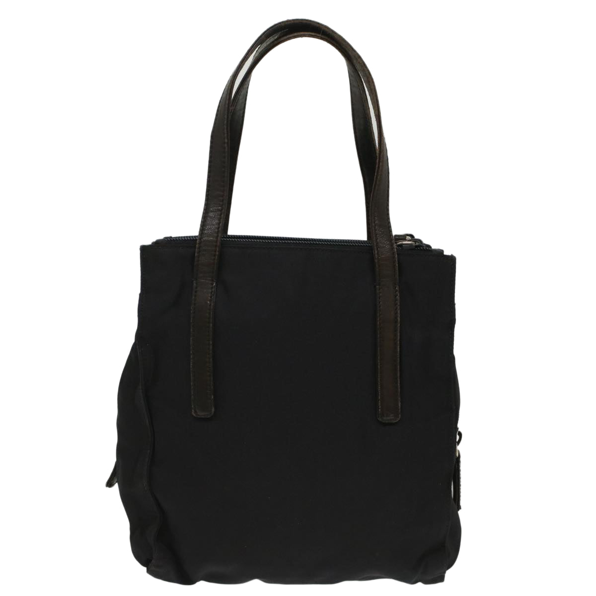 Prada Hand Bag Nylon Black