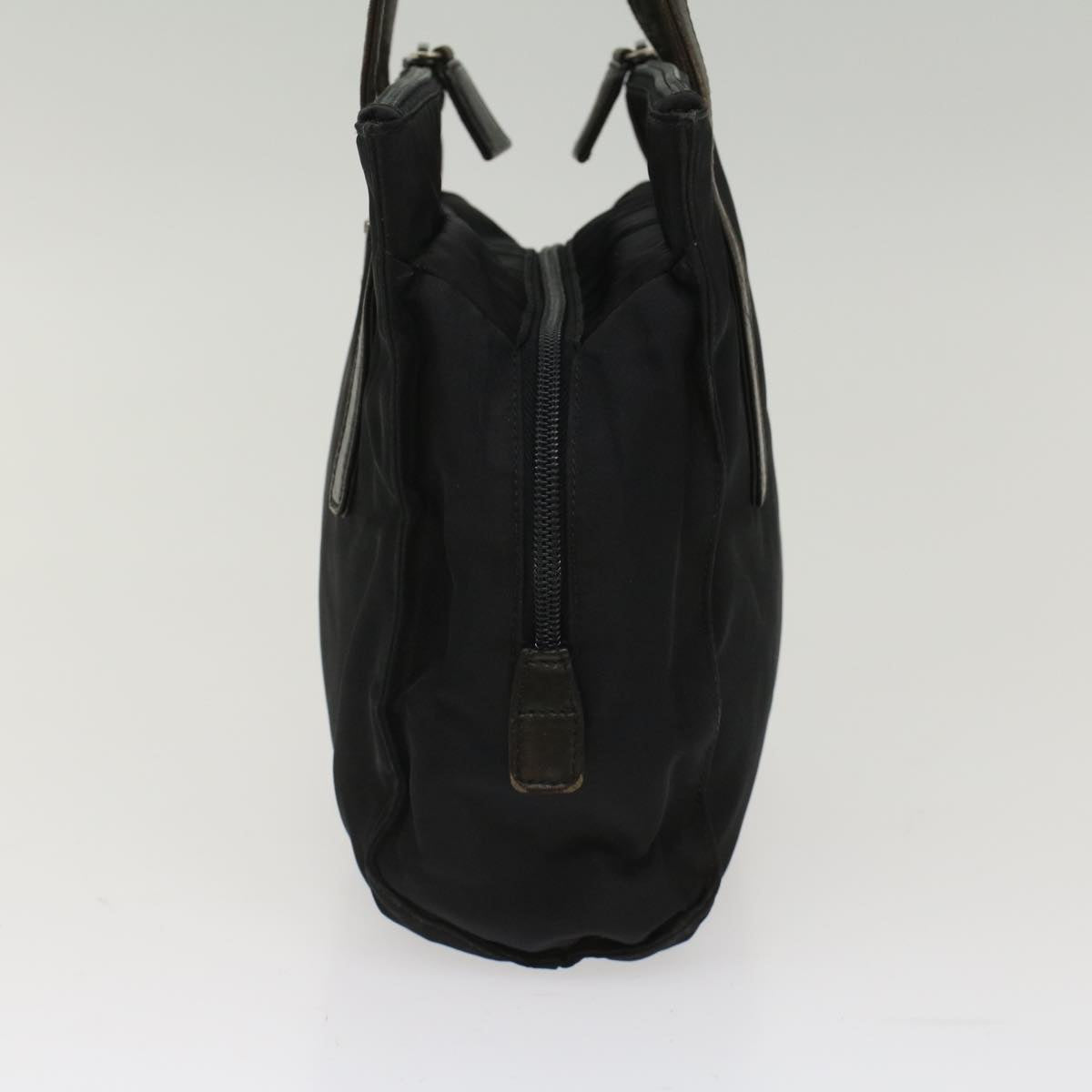 Prada Hand Bag Nylon Black