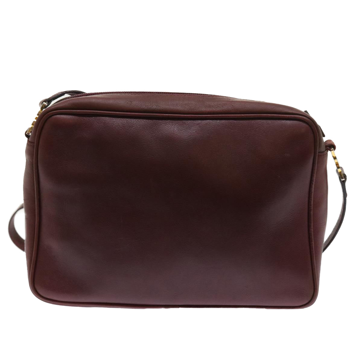 Balenciaga Shoulder Bag Suede Leather Red Auth bs9083