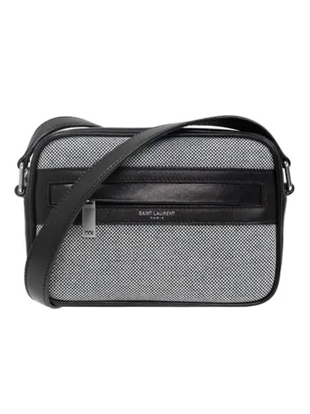 Luxury Saint Laurent Trending 2025 Camp Camera Cross Bag Black
