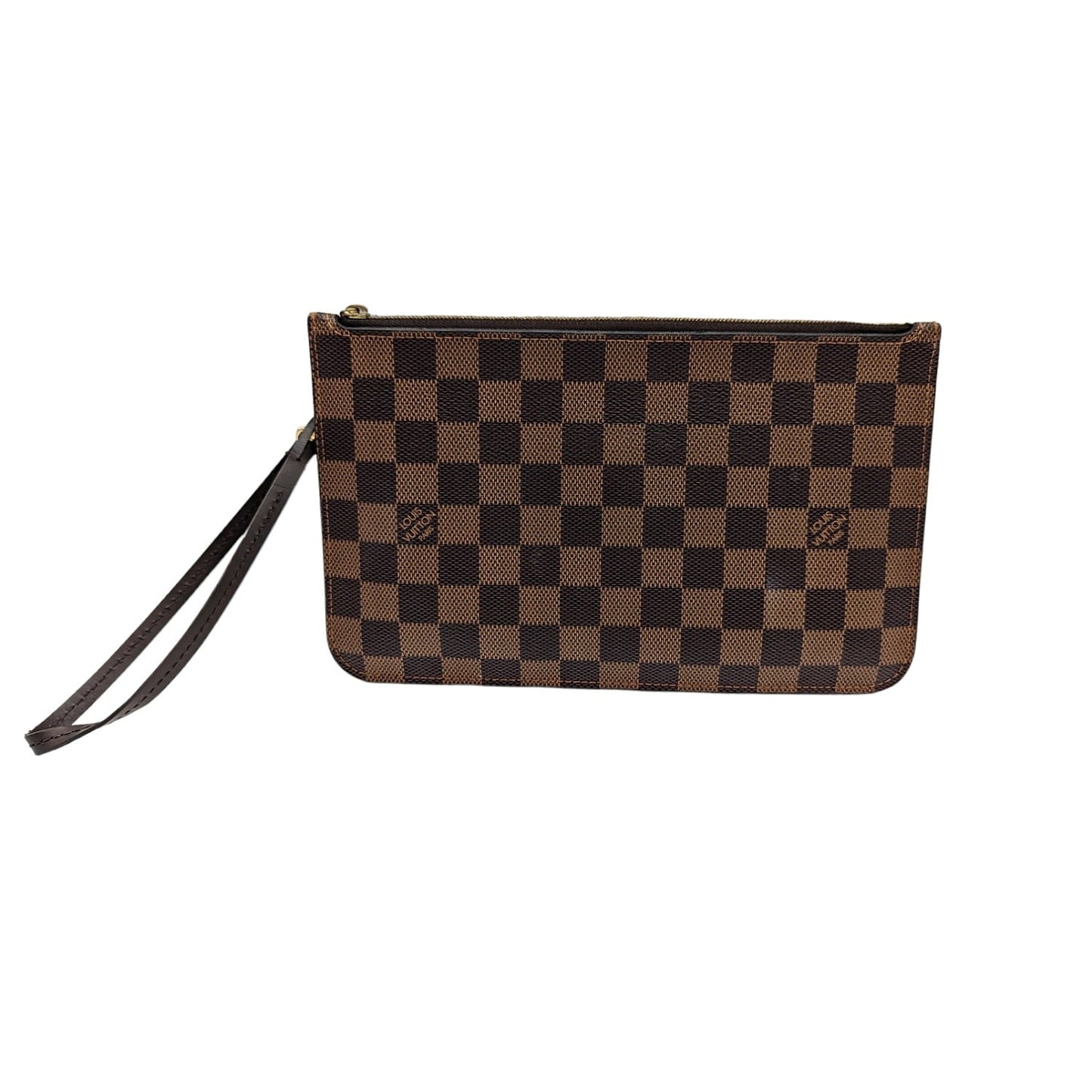 Louis Vuitton Damier Ebene Neverfull MM GM Pochette Wristlet Tote